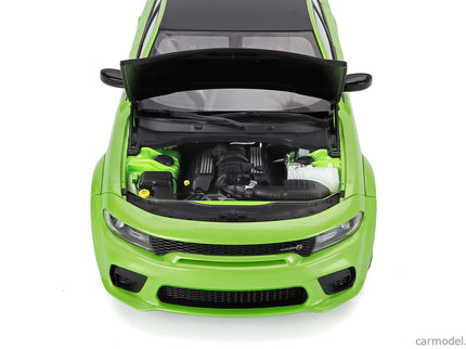 Dodge Charger Scat Pack Widebody Coupe 2023 1:18 AUTOart Sub Lime