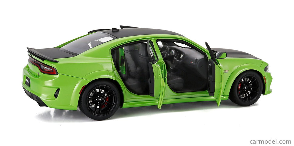 Dodge Charger Scat Pack Widebody Coupe 2023 1:18 AUTOart Sub Lime