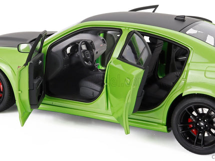 Dodge Charger Scat Pack Widebody Coupe 2023 1:18 AUTOart Sub Lime