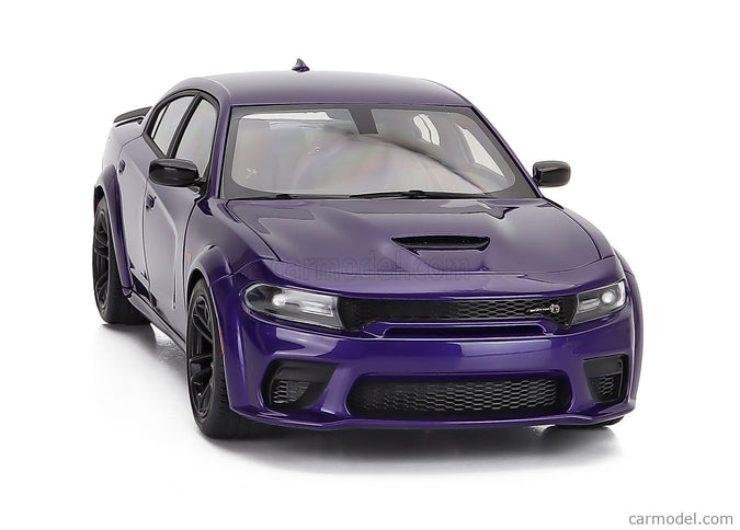 Dodge Charger Scat Pack Widebody Coupe 2023 1:18 AUTOart fialová