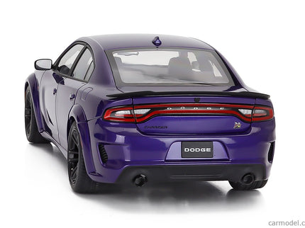 Dodge Charger Scat Pack Widebody Coupe 2023 1:18 AUTOart fialová
