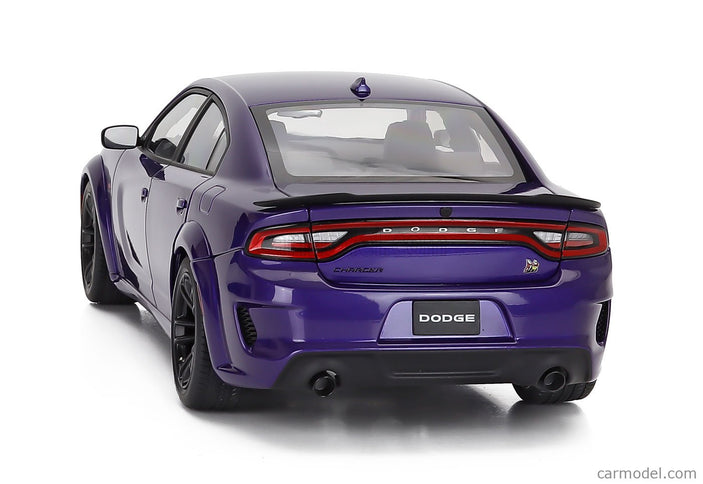 Dodge Charger Scat Pack Widebody Coupe 2023 1:18 AUTOart fialová