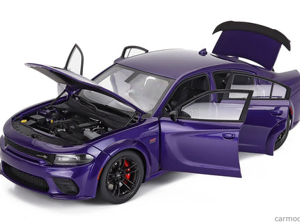 Dodge Charger Scat Pack Widebody Coupe 2023 1:18 AUTOart fialová