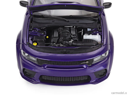 Dodge Charger Scat Pack Widebody Coupe 2023 1:18 AUTOart fialová