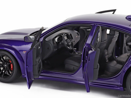 Dodge Charger Scat Pack Widebody Coupe 2023 1:18 AUTOart fialová