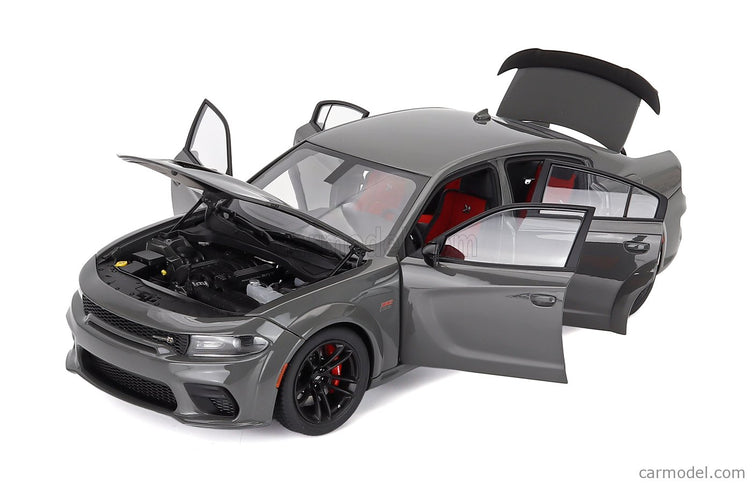 Dodge Charger Scat Pack Widebody Coupe 2023 1:18 AUTOart Destroyer sivá