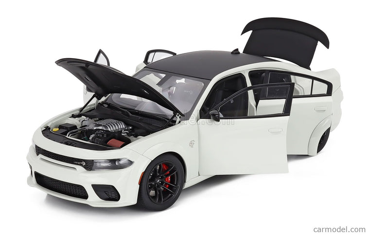 Dodge Charger Hellcat Redeye Jailbreak Coupe 2023 1:18 AUTOart Knuckle biela