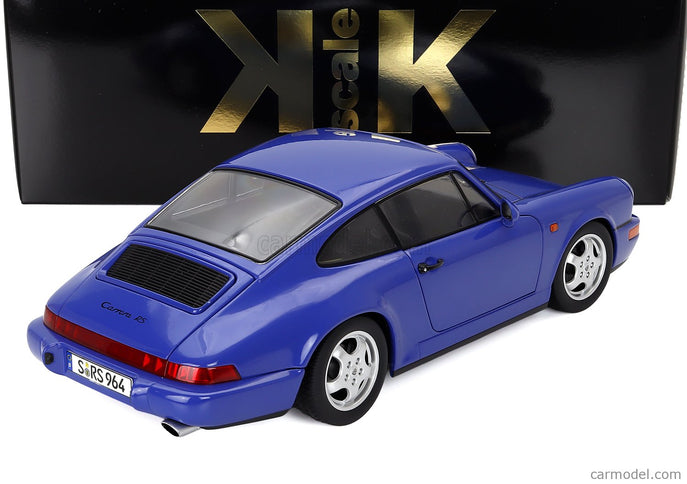 Porsche 911 964 RS Coupe 1992 - Cerchi Cup - Cup Disky 1:12 KK Scale modrá
