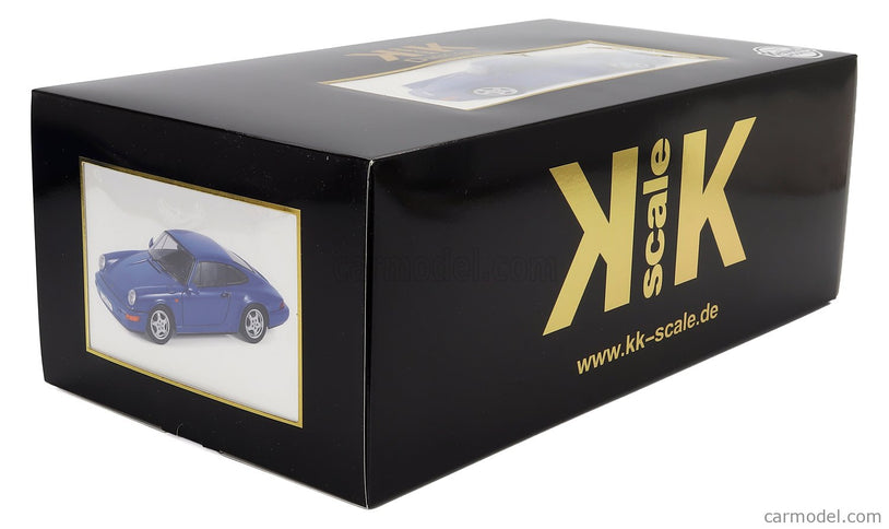 Porsche 911 964 RS Coupe 1992 - Cerchi Cup - Cup Disky 1:12 KK Scale modrá