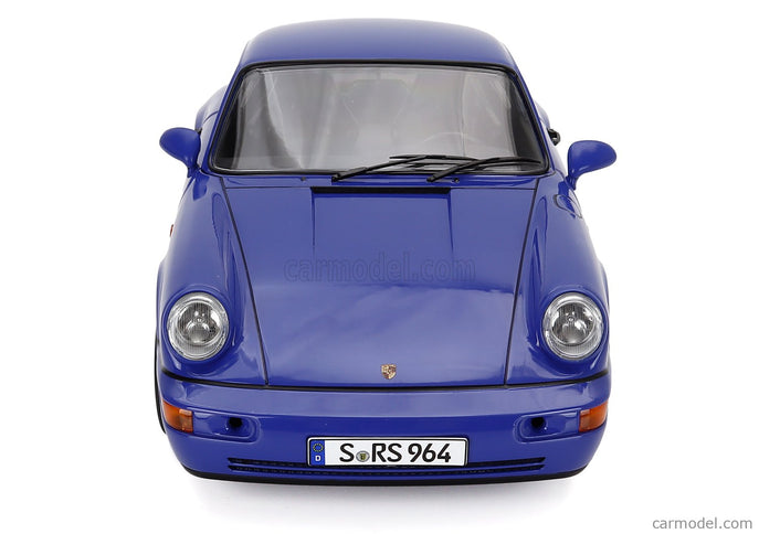 Porsche 911 964 RS Coupe 1992 - Cerchi Cup - Cup Disky 1:12 KK Scale modrá