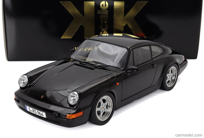 Porsche 911 964 RS Coupe 1992 - Cerchi Speedline - Speedline Disky 1:12 KK Scale čierna
