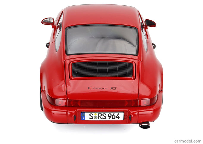Porsche 911 964 RS Coupe 1992 - Cerchi Speedline - Speedline Disky 1:12 KK Scale červená