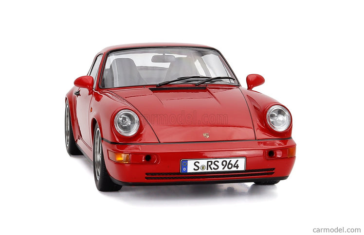 Porsche 911 964 RS Coupe 1992 - Cerchi Speedline - Speedline Disky 1:12 KK Scale červená