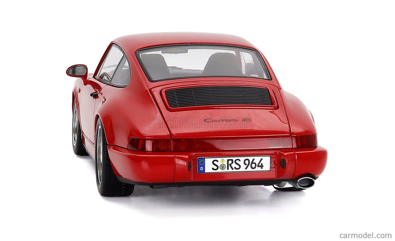 Porsche 911 964 RS Coupe 1992 - Cerchi Speedline - Speedline Disky 1:12 KK Scale červená