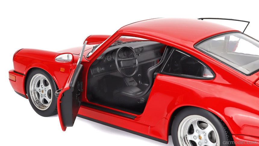 Porsche 911 964 RS Coupe 1992 - Cerchi Speedline - Speedline Disky 1:12 KK Scale červená