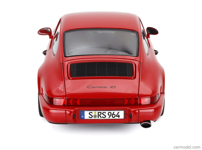 Porsche 911 964 RS Coupe 1992 - Cerchi Cup - Cup Disky 1:12 KK Scale červená