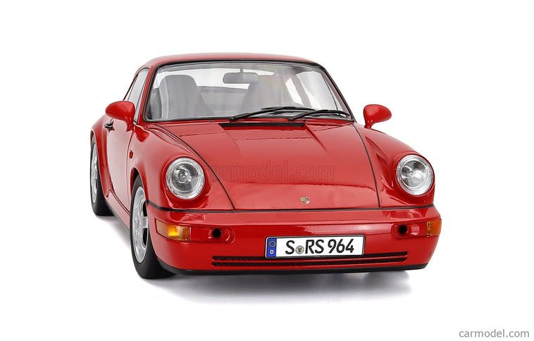 Porsche 911 964 RS Coupe 1992 - Cerchi Cup - Cup Disky 1:12 KK Scale červená