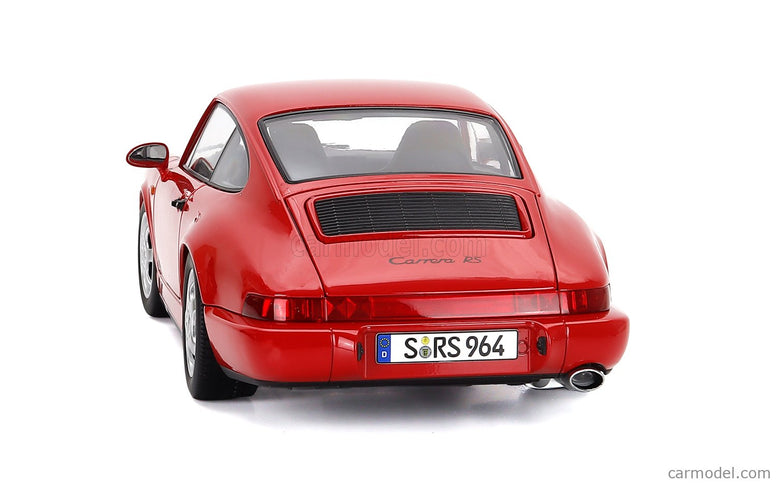 Porsche 911 964 RS Coupe 1992 - Cerchi Cup - Cup Disky 1:12 KK Scale červená