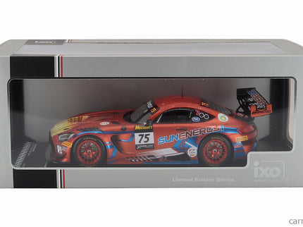 Mercedes Benz AMG GT3 Team Sun Energy 1 Racing N°75 Víťaz 12h Bathurst 2022 Luca Stolz - Jules Gounon - Kenny Habul - Martin Konrad 1:18 IXO Models matná oranžová