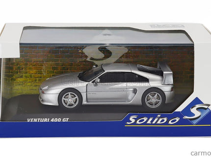 Venturi 400 GT Biturbo 1995 1:43 Solido strieborná