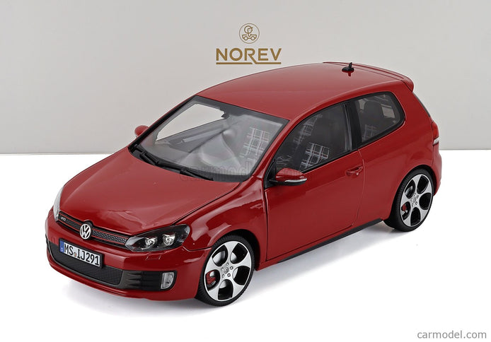 Volkswagen Golf VI Gti 2009 1:18 Norev červená