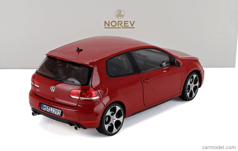 Volkswagen Golf VI Gti 2009 1:18 Norev červená
