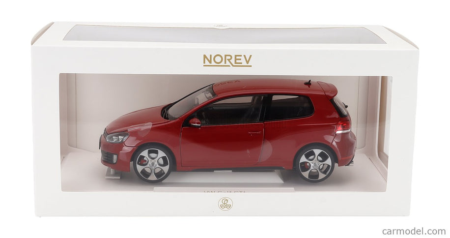 Volkswagen Golf VI Gti 2009 1:18 Norev červená