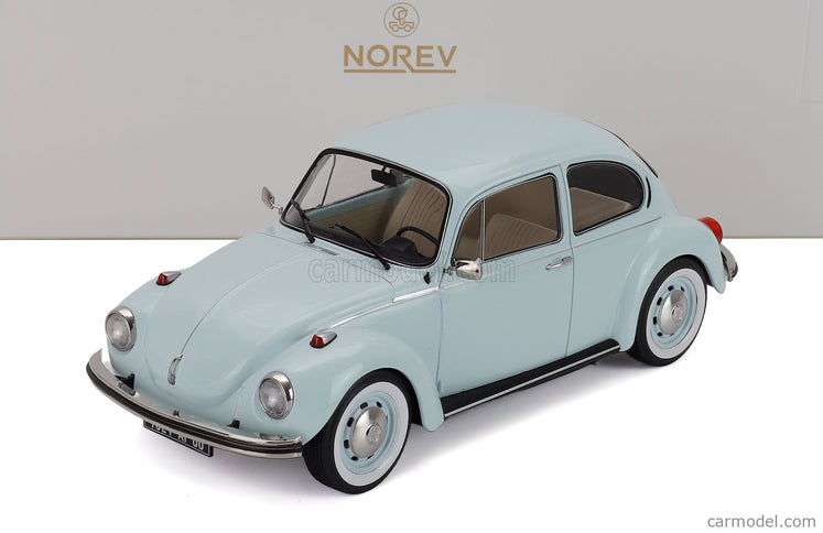 Volkswagen Beetle Maggiolino 1303 1973 1:18 Norev svetlomodrá