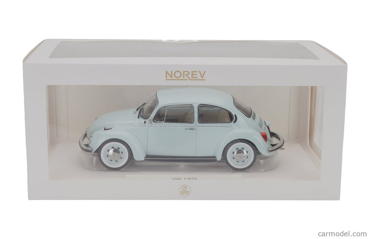 Volkswagen Beetle Maggiolino 1303 1973 1:18 Norev svetlomodrá