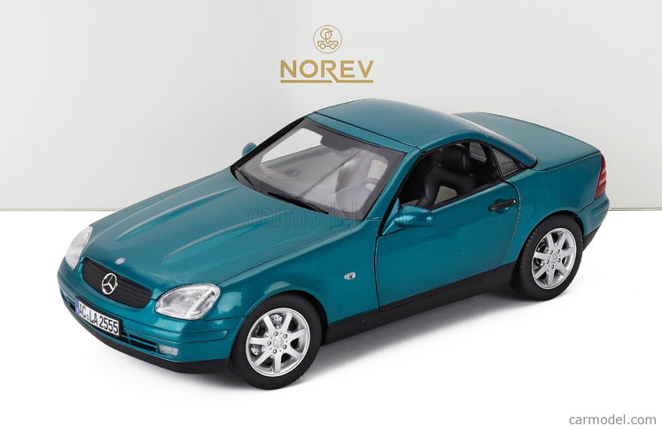 Mercedes Benz Slk-Class SLK350 Cabriolet Spider 1996 1:18 Norev zelená