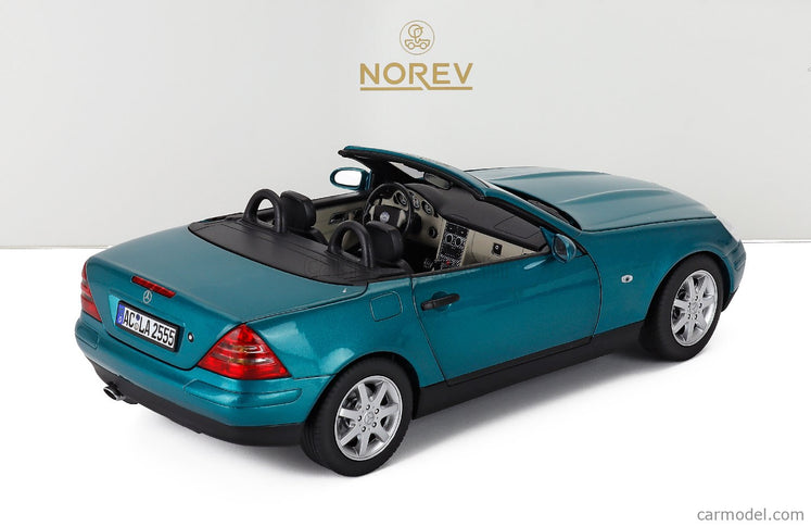 Mercedes Benz Slk-Class SLK350 Cabriolet Spider 1996 1:18 Norev zelená