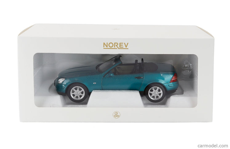 Mercedes Benz Slk-Class SLK350 Cabriolet Spider 1996 1:18 Norev zelená