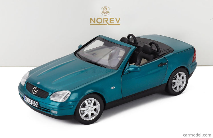 Mercedes Benz Slk-Class SLK350 Cabriolet Spider 1996 1:18 Norev zelená