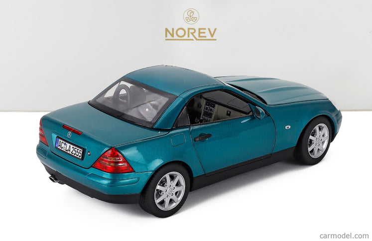 Mercedes Benz Slk-Class SLK350 Cabriolet Spider 1996 1:18 Norev zelená