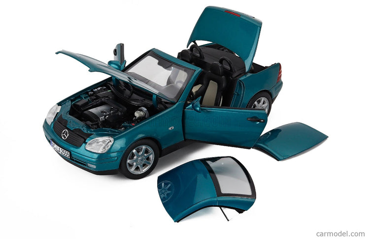 Mercedes Benz Slk-Class SLK350 Cabriolet Spider 1996 1:18 Norev zelená
