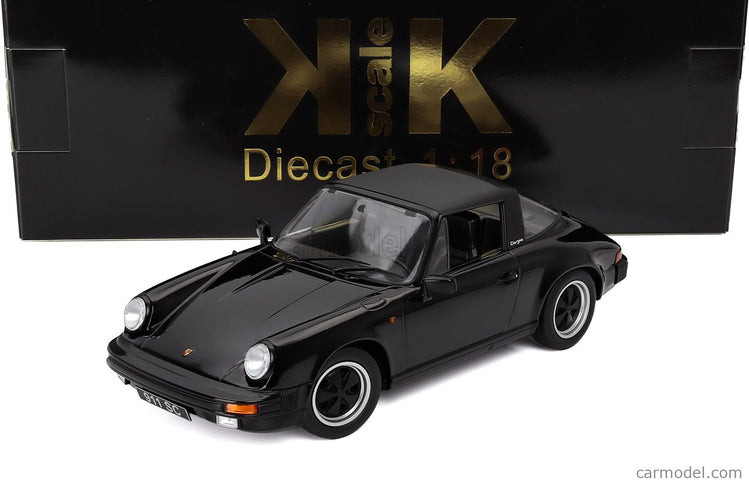 Porsche 911 SC Targa 1983 1:18 KK Scale čierna