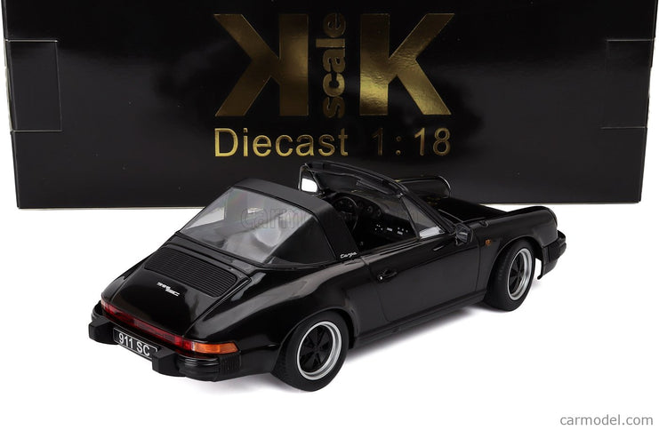 Porsche 911 SC Targa 1983 1:18 KK Scale čierna