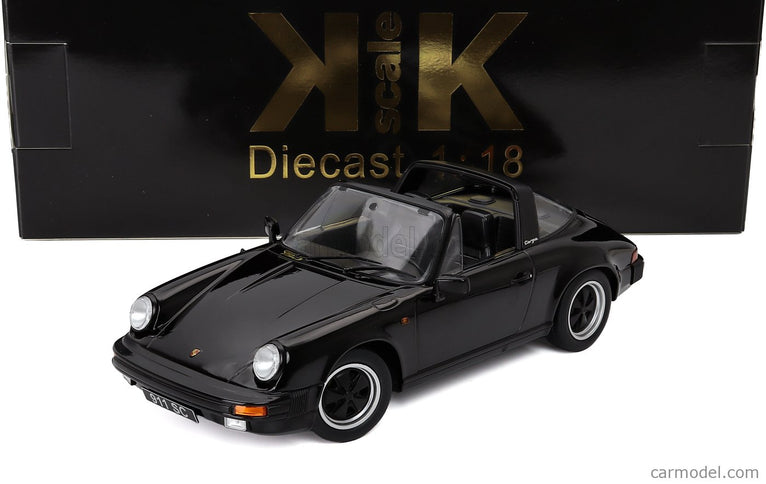 Porsche 911 SC Targa 1983 1:18 KK Scale čierna