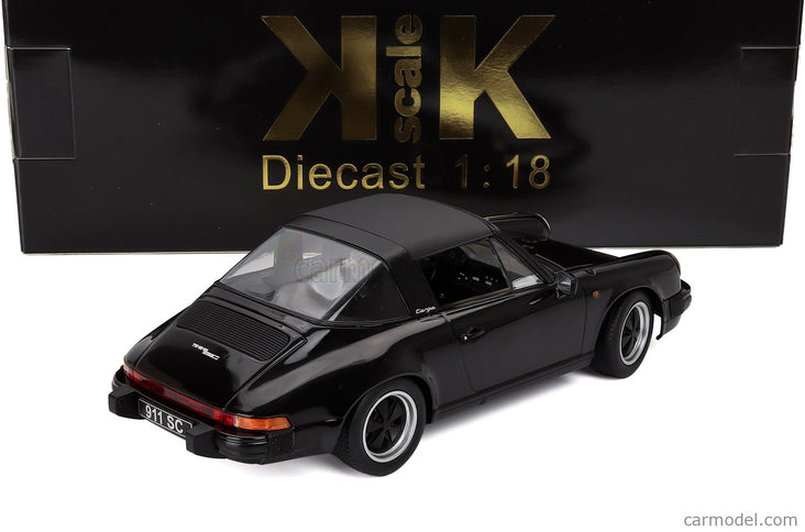 Porsche 911 SC Targa 1983 1:18 KK Scale čierna