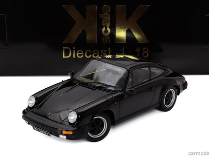Porsche 911 Carrera Coupe 1983 1:18 KK Scale čierna