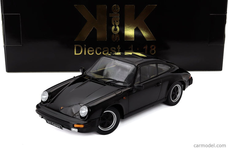 Porsche 911 Carrera Coupe 1983 1:18 KK Scale čierna