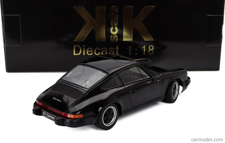 Porsche 911 Carrera Coupe 1983 1:18 KK Scale čierna