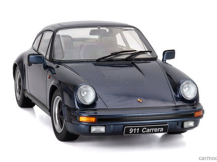 Porsche 911 Carrera Coupe 1983 1:18 KK Scale modrá