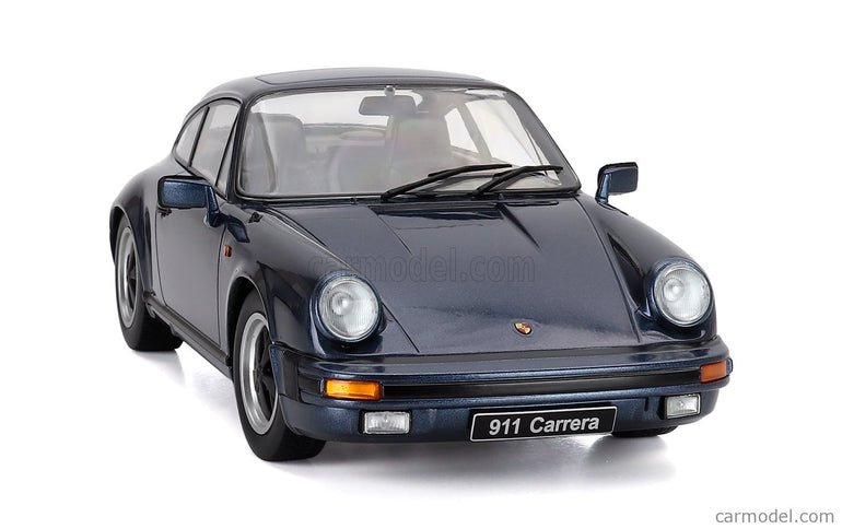Porsche 911 Carrera Coupe 1983 1:18 KK Scale modrá