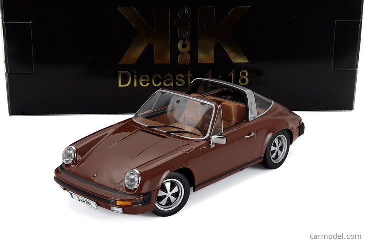 Porsche 911 SC Targa 1975 1:18 KK Scale hnedá