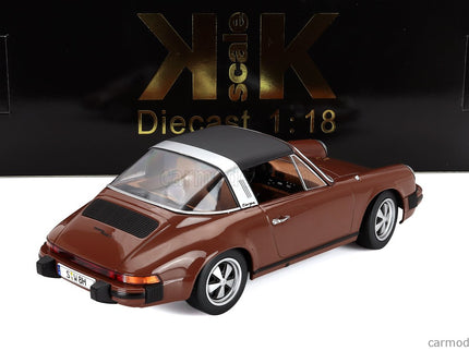 Porsche 911 SC Targa 1975 1:18 KK Scale hnedá