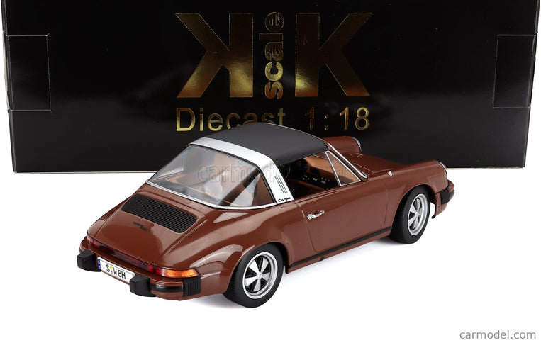 Porsche 911 SC Targa 1975 1:18 KK Scale hnedá
