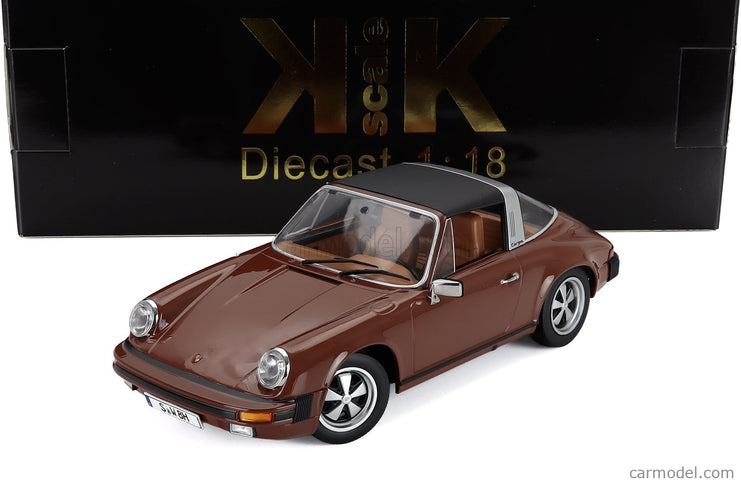 Porsche 911 SC Targa 1975 1:18 KK Scale hnedá