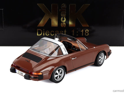 Porsche 911 SC Targa 1975 1:18 KK Scale hnedá