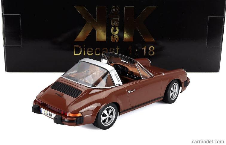 Porsche 911 SC Targa 1975 1:18 KK Scale hnedá